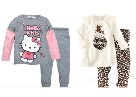 Conjunto Moletom Hello Kitty Meninas